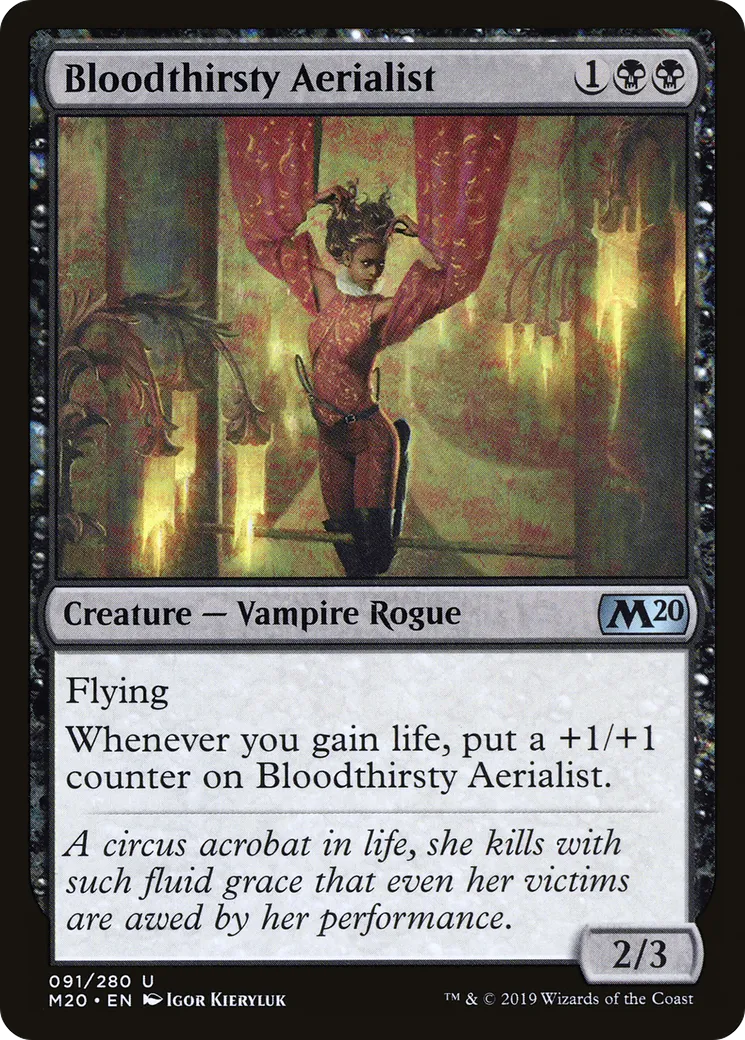 Bloodthirsty Aerialist from Core Set 2020 - Magic: The Gathering