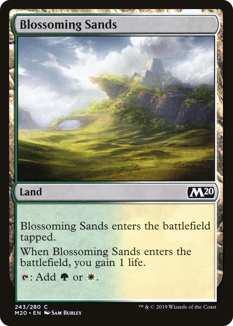 Sables verdoyants — Core Set 2020 — Magic: The Gathering