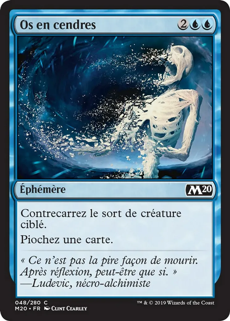 Os en cendres — Core Set 2020 — Magic: The Gathering