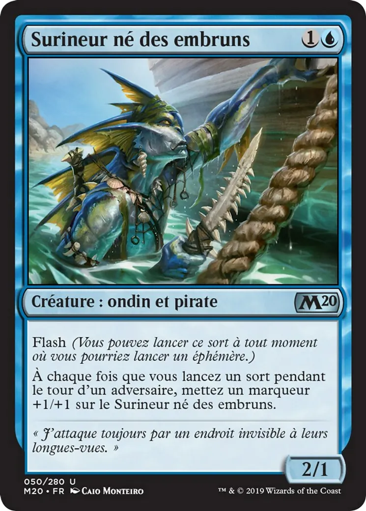 Surineur né des embruns — Core Set 2020 — Magic: The Gathering