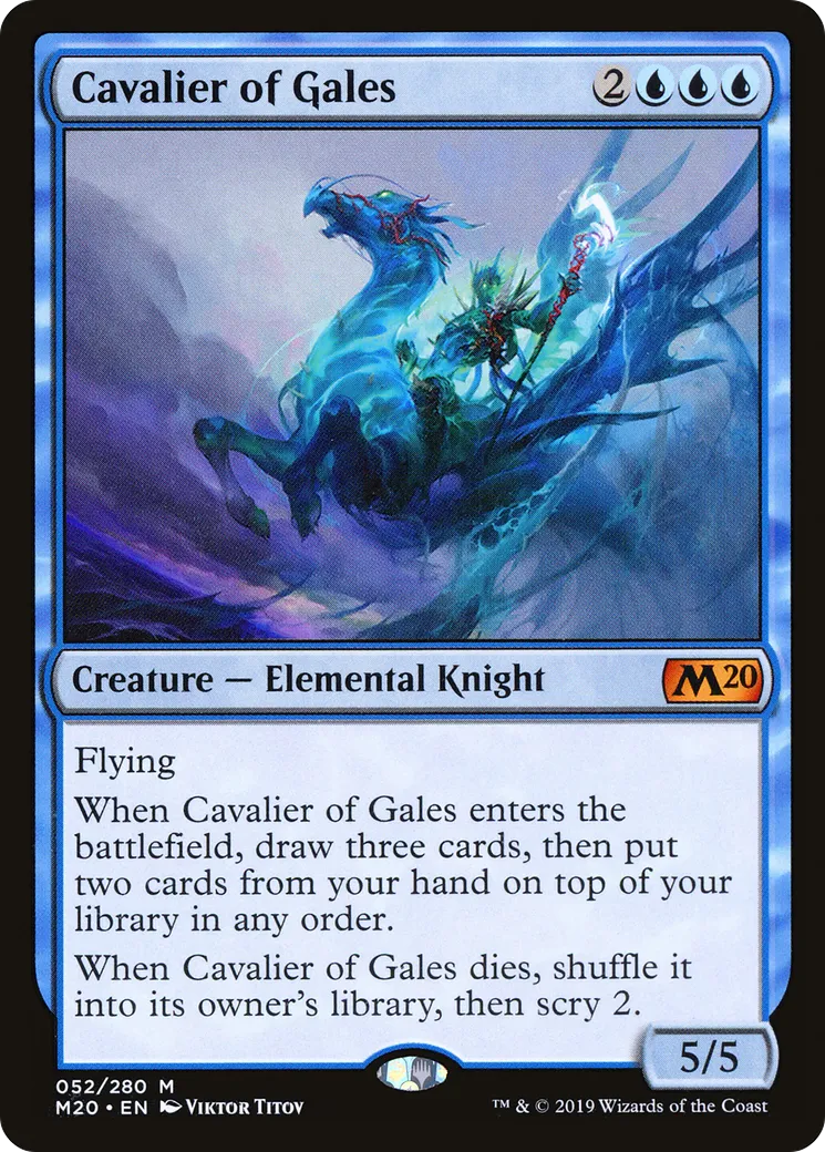 Cavalier des bourrasques — Core Set 2020 — Magic: The Gathering
