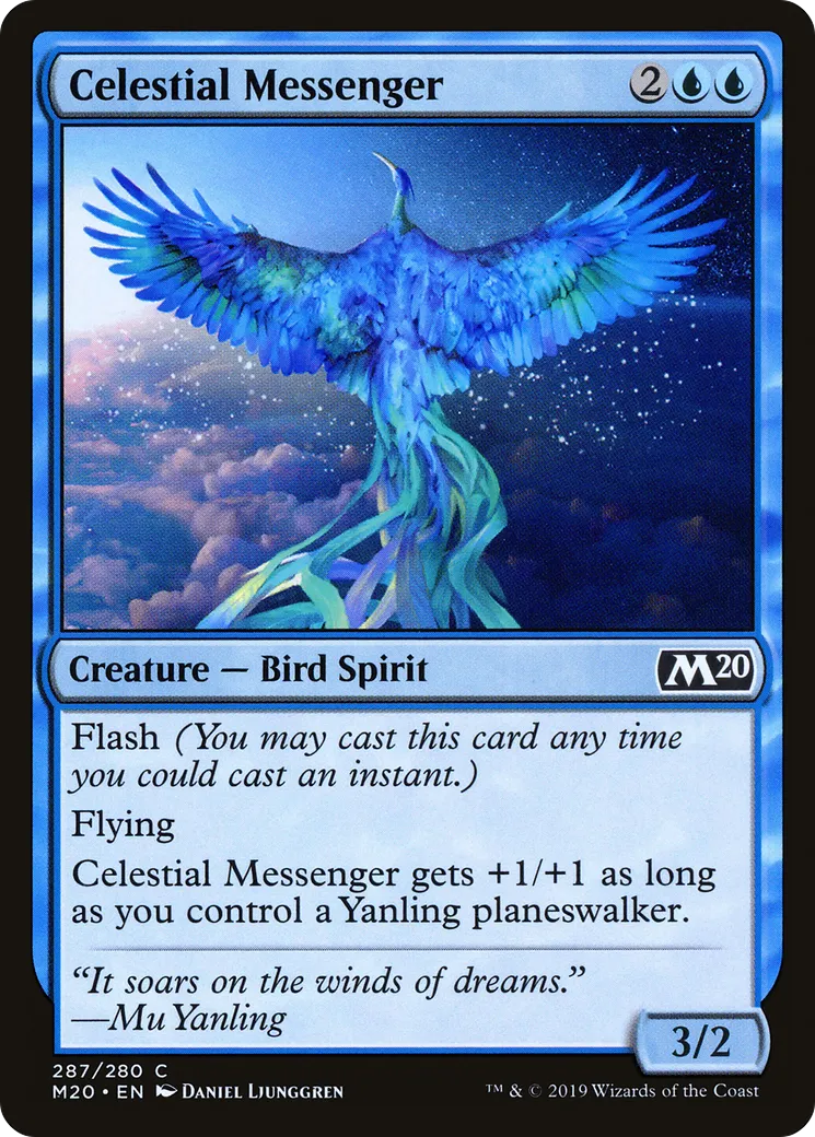 Celestial Messenger — Core Set 2020 — Magic: The Gathering