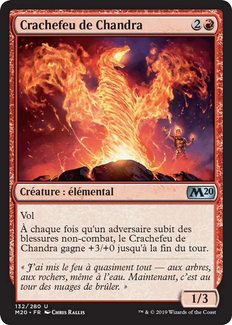 Crachefeu de Chandra — Core Set 2020 — Magic: The Gathering