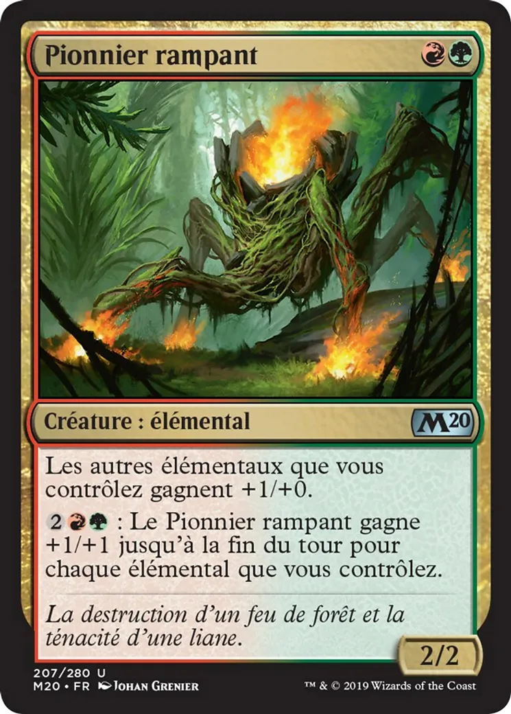 Pionnier rampant — Core Set 2020 — Magic: The Gathering