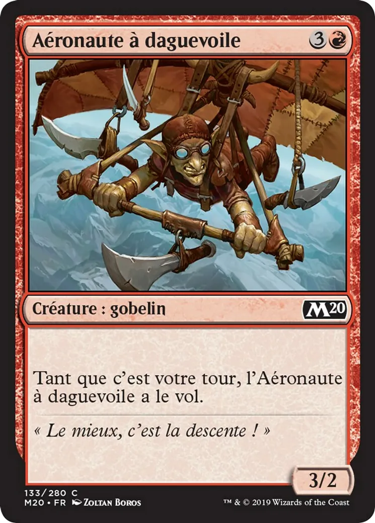 Aéronaute à daguevoile from Core Set 2020 - Magic: The Gathering