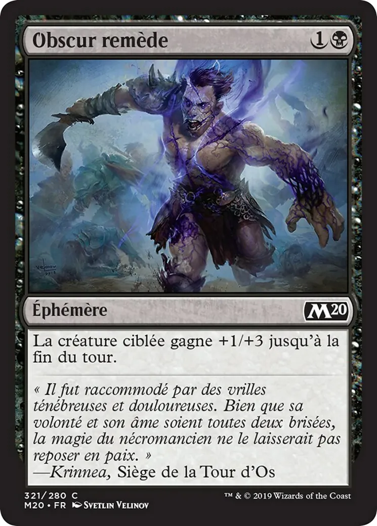 Obscur remède — Core Set 2020 — Magic: The Gathering