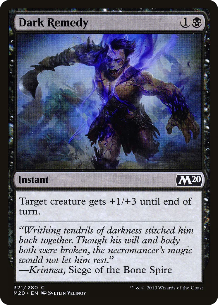 Dark Remedy — Core Set 2020 — Magic: The Gathering