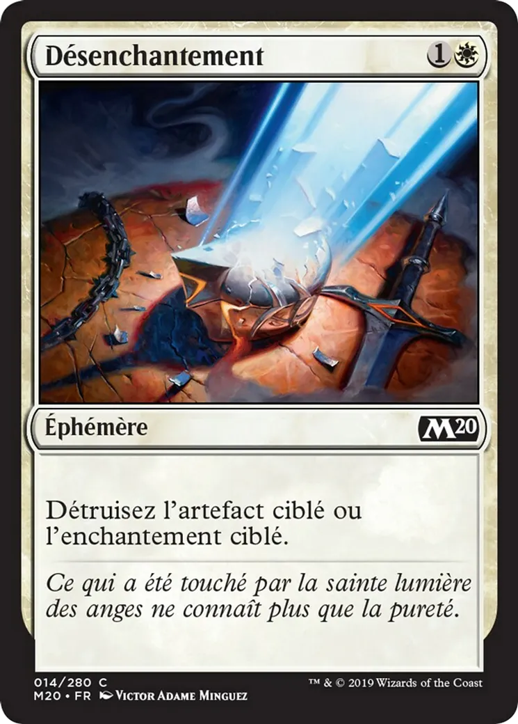 Désenchantement — Core Set 2020 — Magic: The Gathering