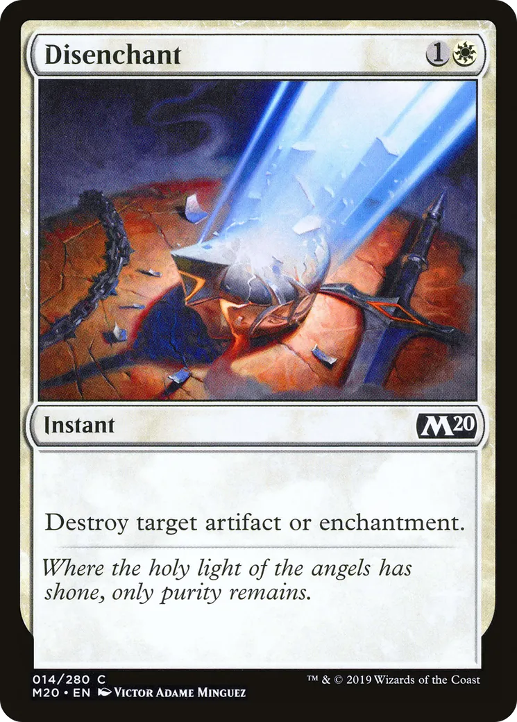 Désenchantement — Core Set 2020 — Magic: The Gathering