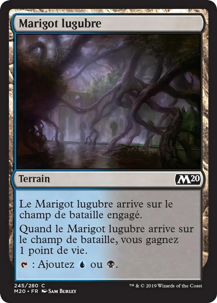 Marigot lugubre — Core Set 2020 — Magic: The Gathering