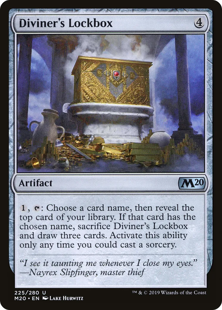 Coffre de la devineresse — Core Set 2020 — Magic: The Gathering