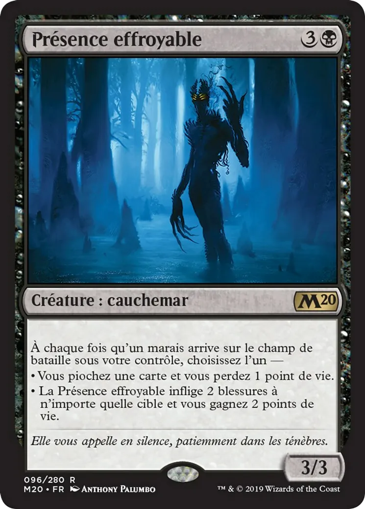 Présence effroyable — Core Set 2020 — Magic: The Gathering