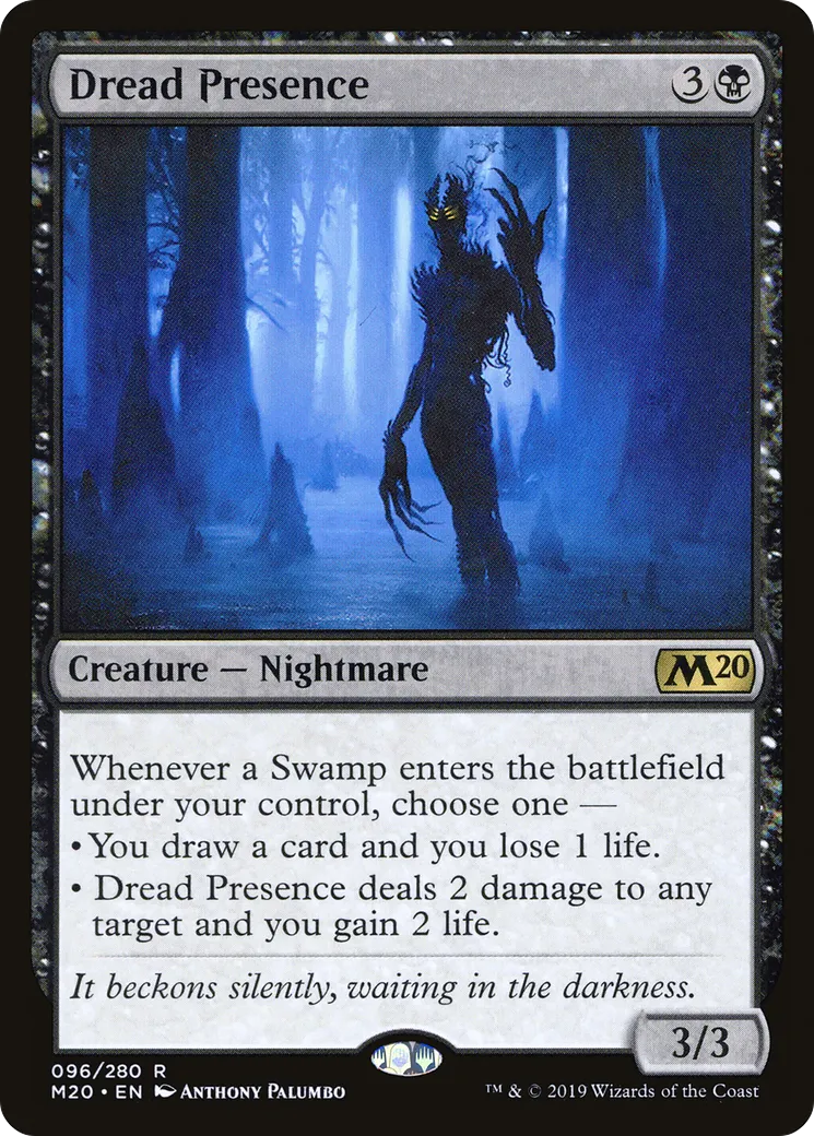 Dread Presence — Core Set 2020 — Magic: The Gathering