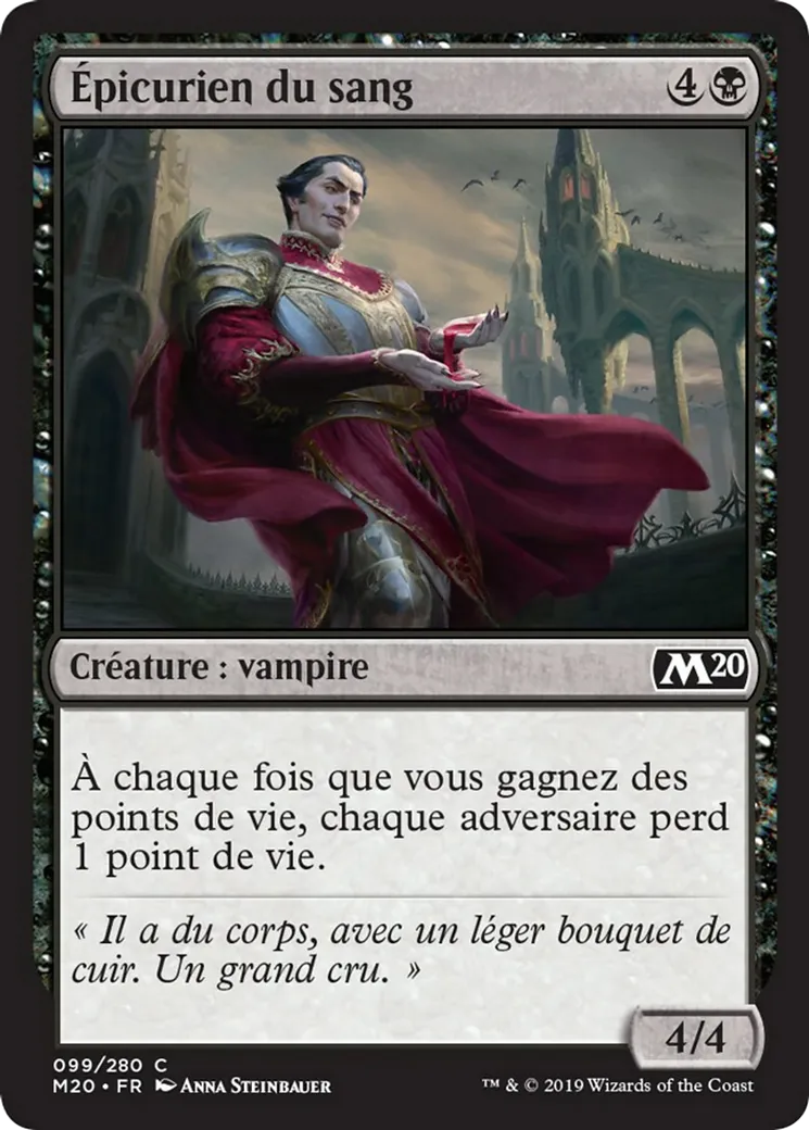 Épicurien du sang — Core Set 2020 — Magic: The Gathering