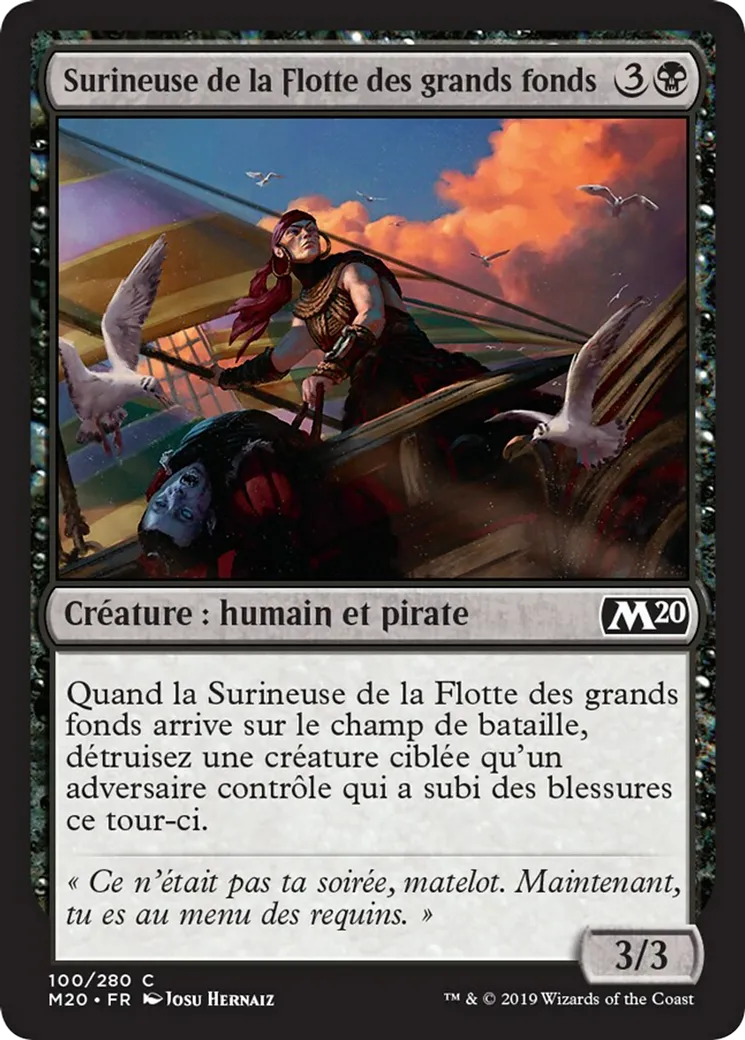 Surineuse de la Flotte des grands fonds — Core Set 2020 — Magic: The Gathering