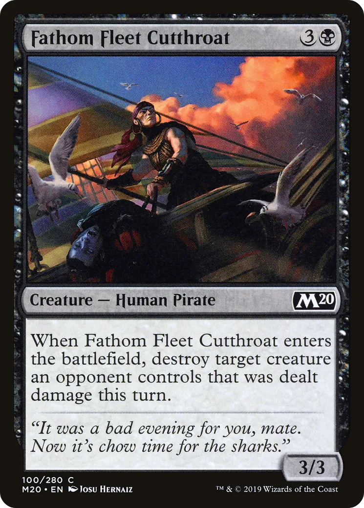 Surineuse de la Flotte des grands fonds — Core Set 2020 — Magic: The Gathering