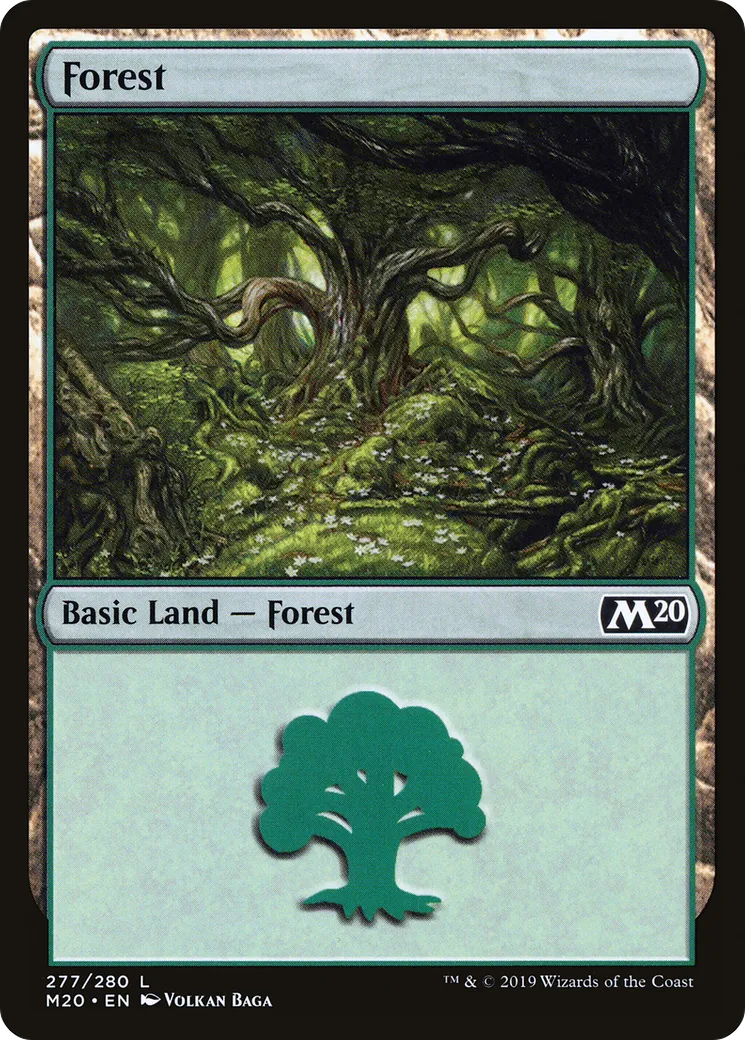 Forest — Core Set 2020 — Magic: The Gathering