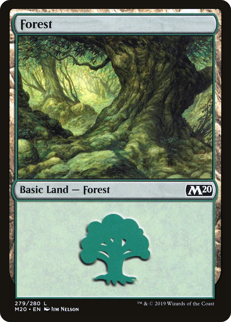 Forest — Core Set 2020 — Magic: The Gathering