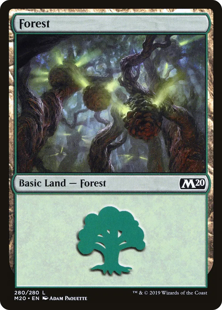 Forest — Core Set 2020 — Magic: The Gathering