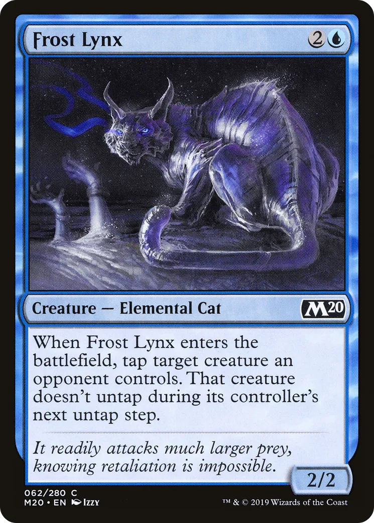 Frost Lynx — Core Set 2020 — Magic: The Gathering