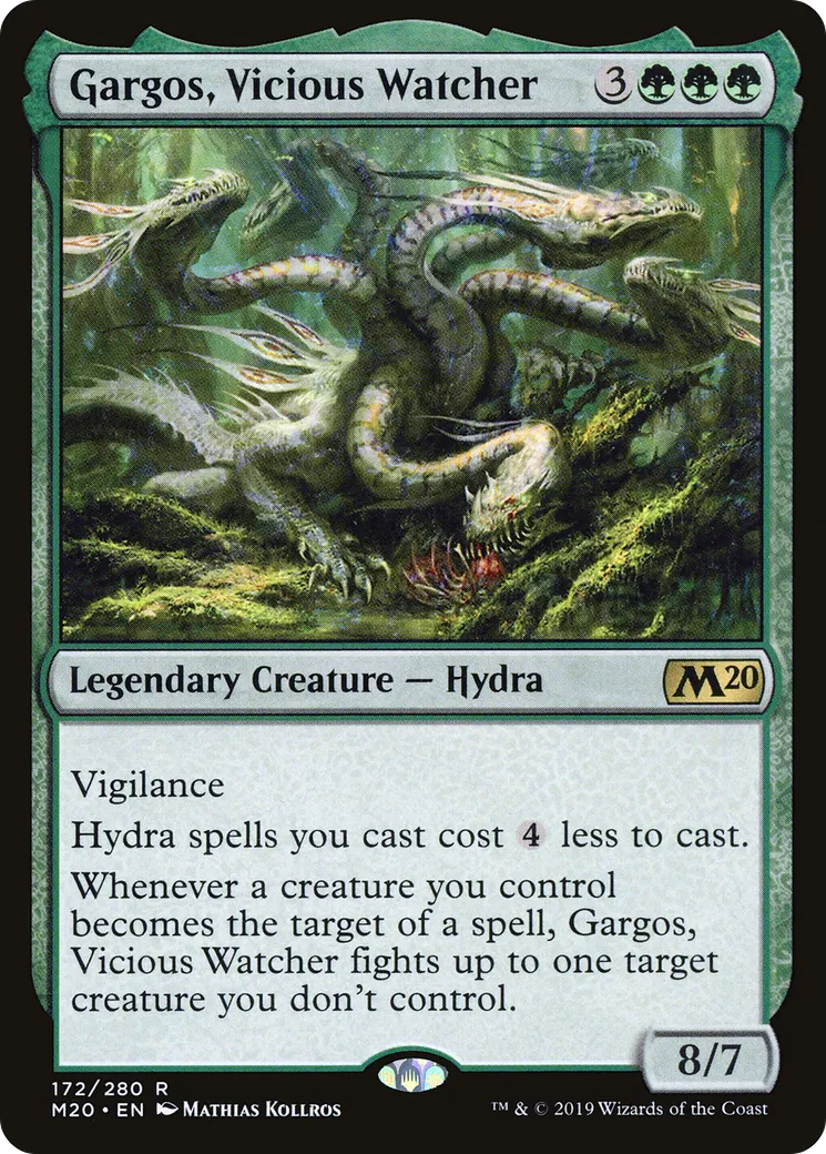 Gargos, Vicious Watcher — Core Set 2020 — Magic: The Gathering