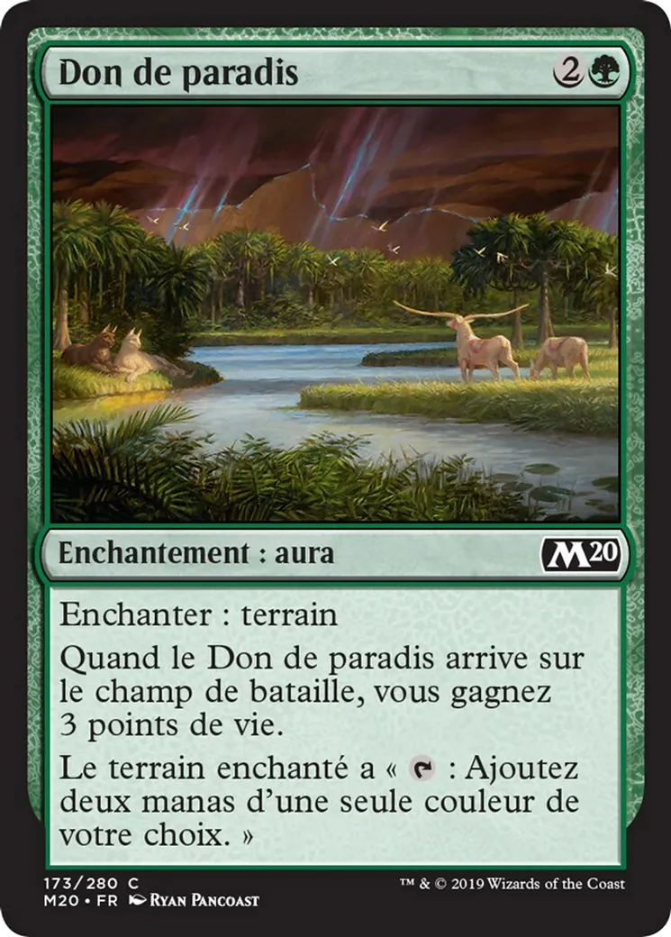 Don de paradis — Core Set 2020 — Magic: The Gathering