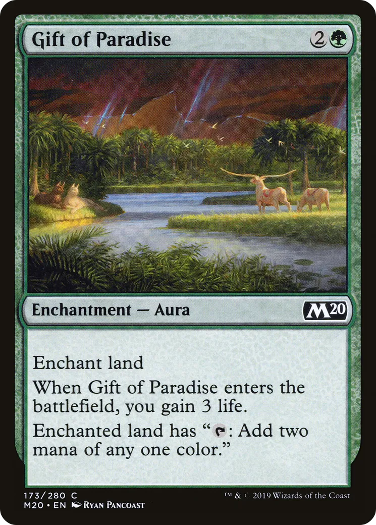 Gift of Paradise — Core Set 2020 — Magic: The Gathering