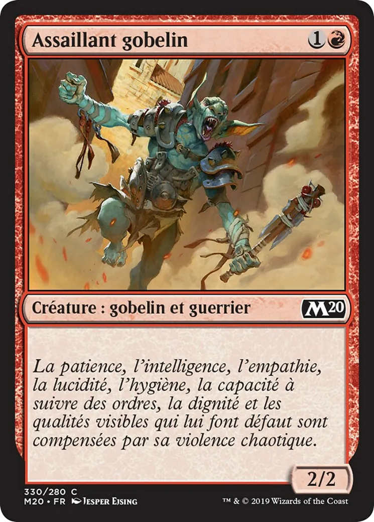 Assaillant gobelin — Core Set 2020 — Magic: The Gathering