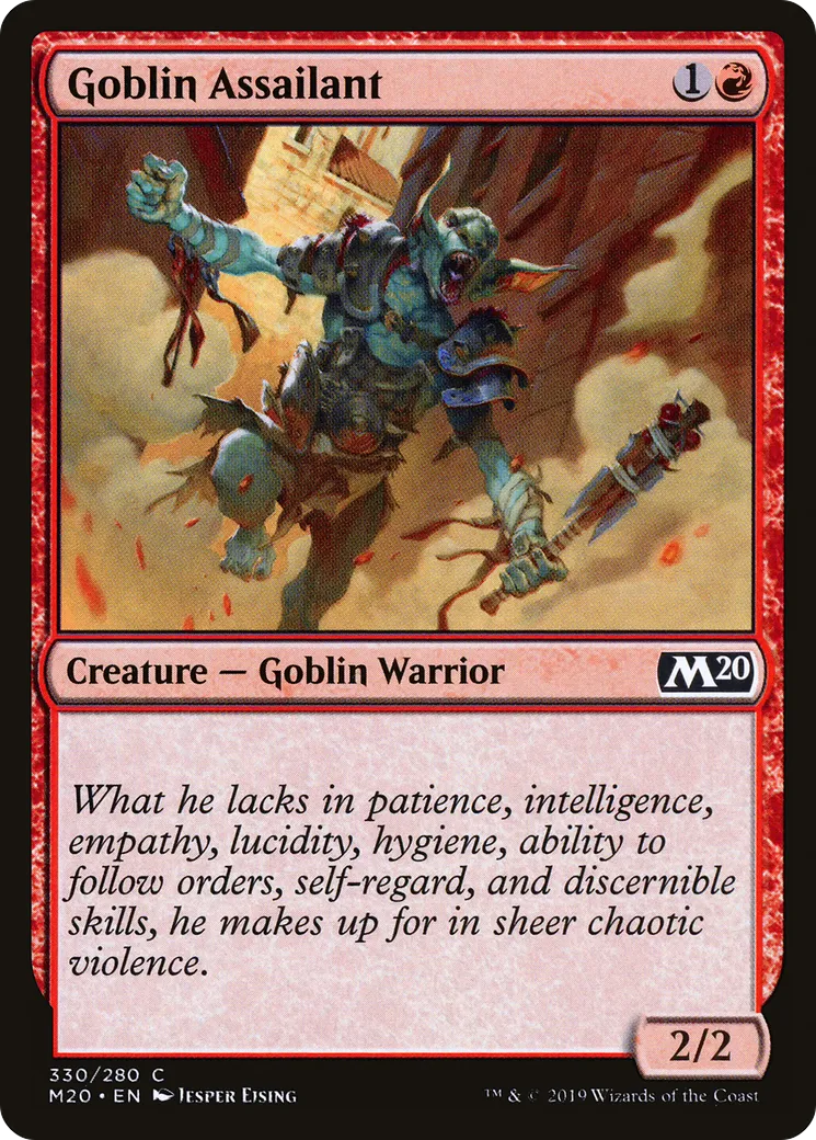 Goblin Assailant — Core Set 2020 — Magic: The Gathering