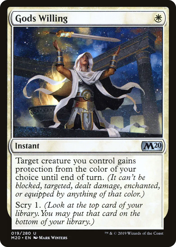 Gods Willing — Core Set 2020 — Magic: The Gathering