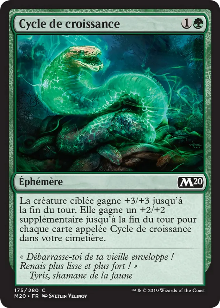Cycle de croissance from Core Set 2020 - Magic: The Gathering