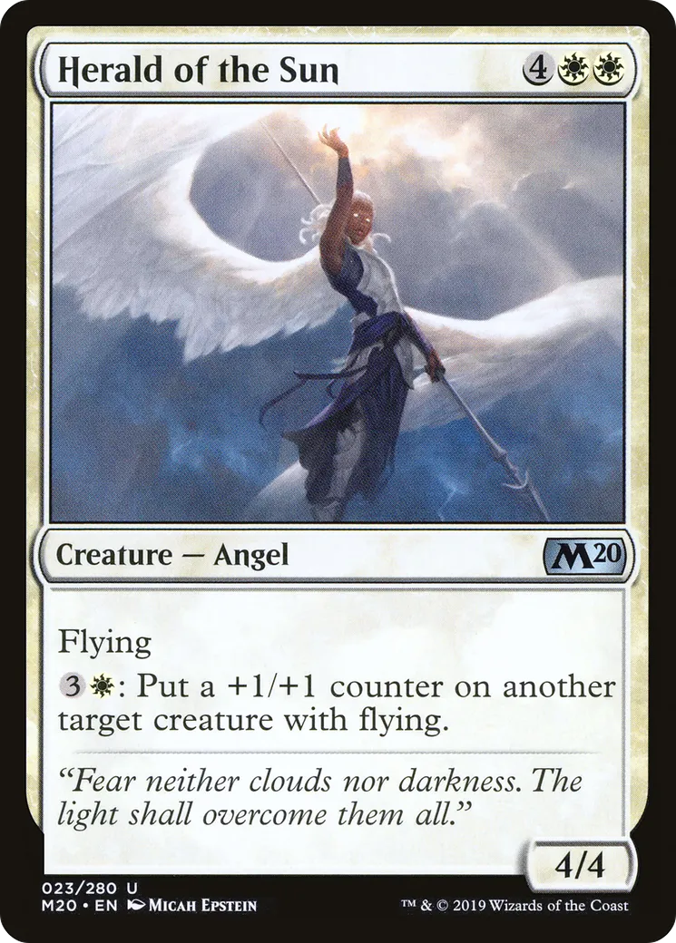 Herald of the Sun — Core Set 2020 — Magic: The Gathering