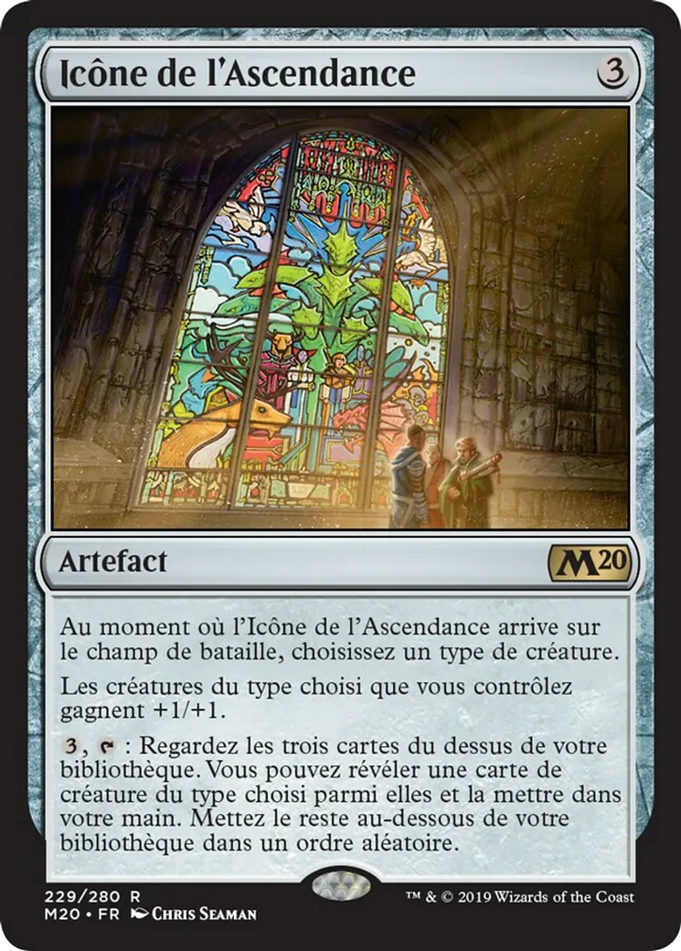 Icône de l'Ascendance — Core Set 2020 — Magic: The Gathering