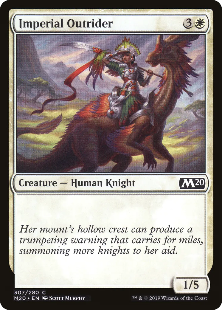 Imperial Outrider — Core Set 2020 — Magic: The Gathering