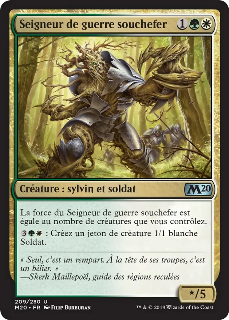 Seigneur de guerre souchefer — Core Set 2020 — Magic: The Gathering