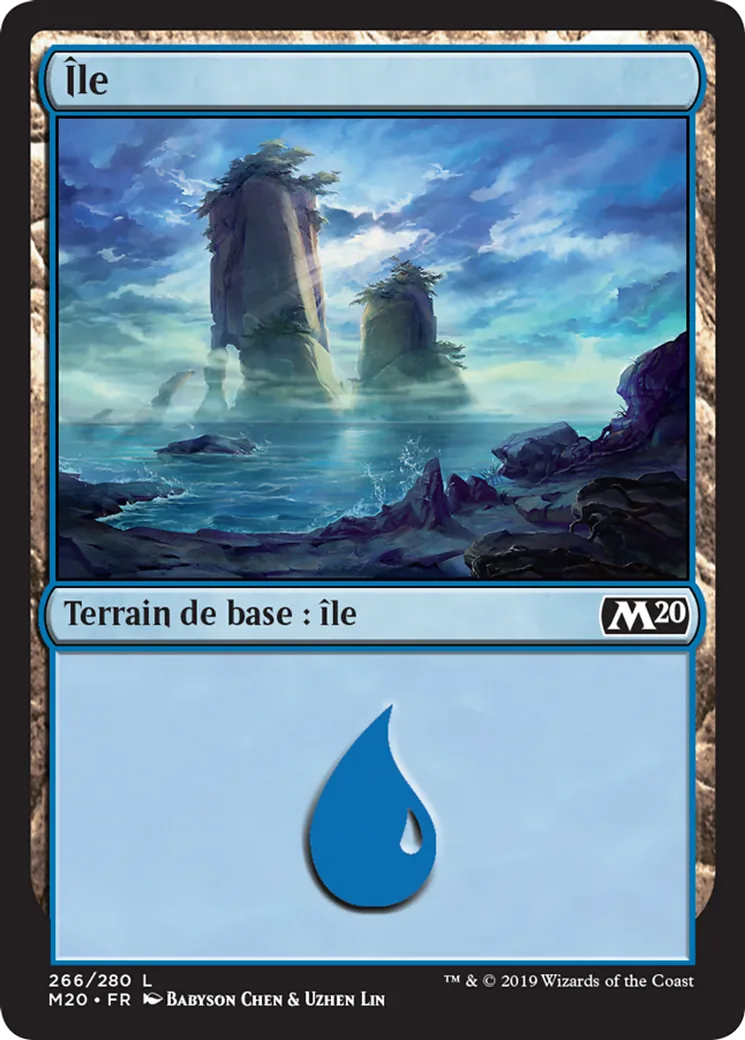 Île — Core Set 2020 — Magic: The Gathering