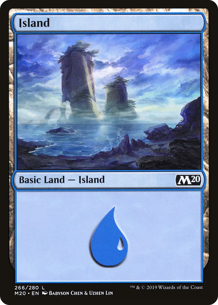 Island — Core Set 2020 — Magic: The Gathering