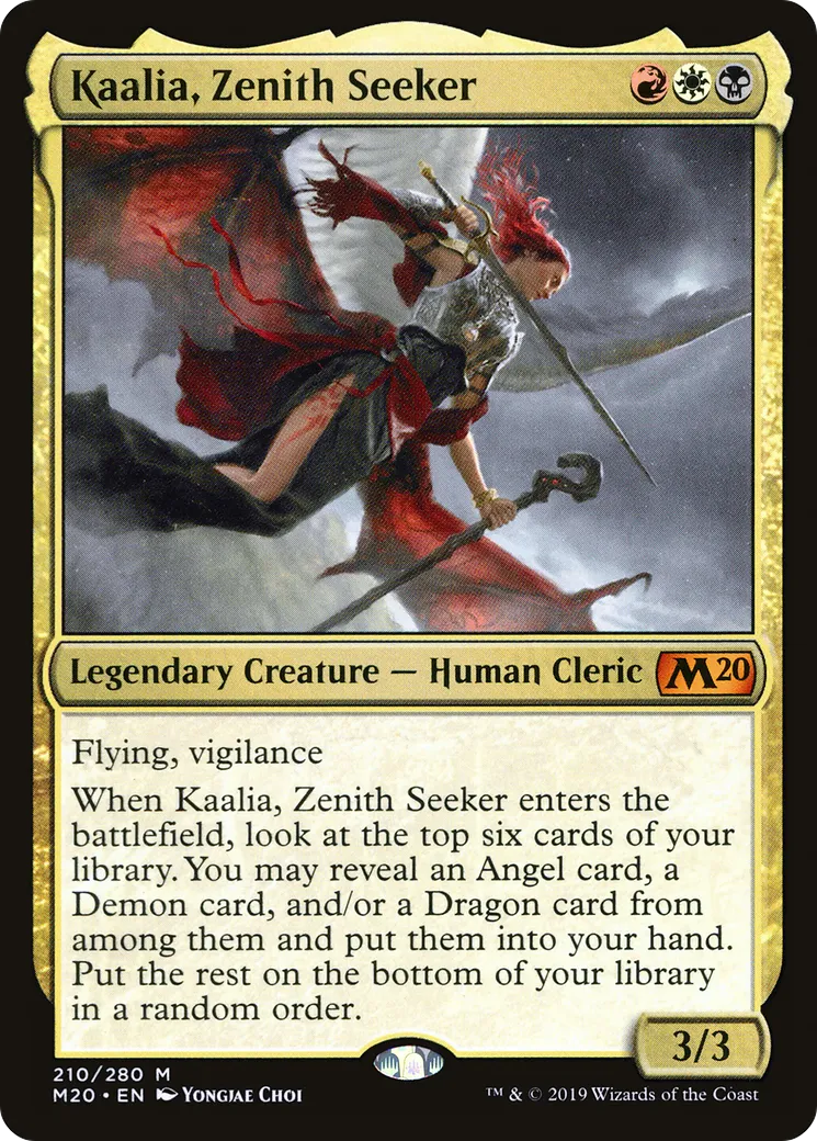 Kaalia, Zenith Seeker — Core Set 2020 — Magic: The Gathering