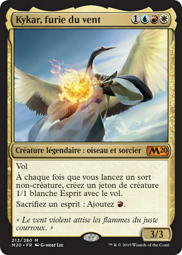 Kykar, furie du vent — Core Set 2020 — Magic: The Gathering
