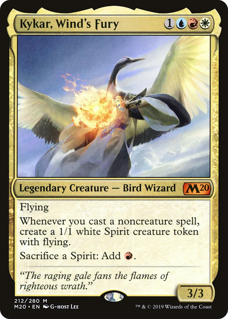 Kykar, Wind's Fury — Core Set 2020 — Magic: The Gathering