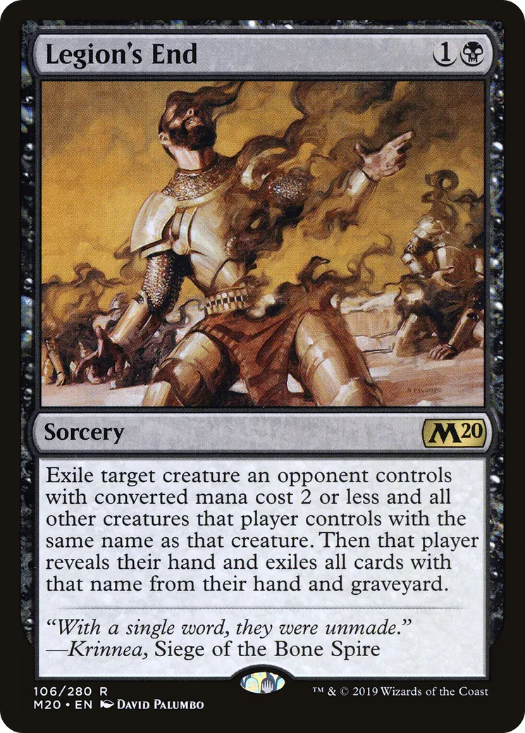 Legion's End — Core Set 2020 — Magic: The Gathering