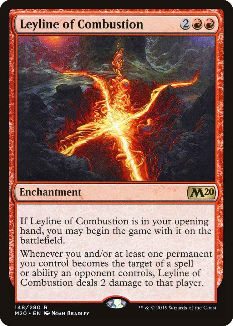 Leyline of Combustion — Core Set 2020 — Magic: The Gathering