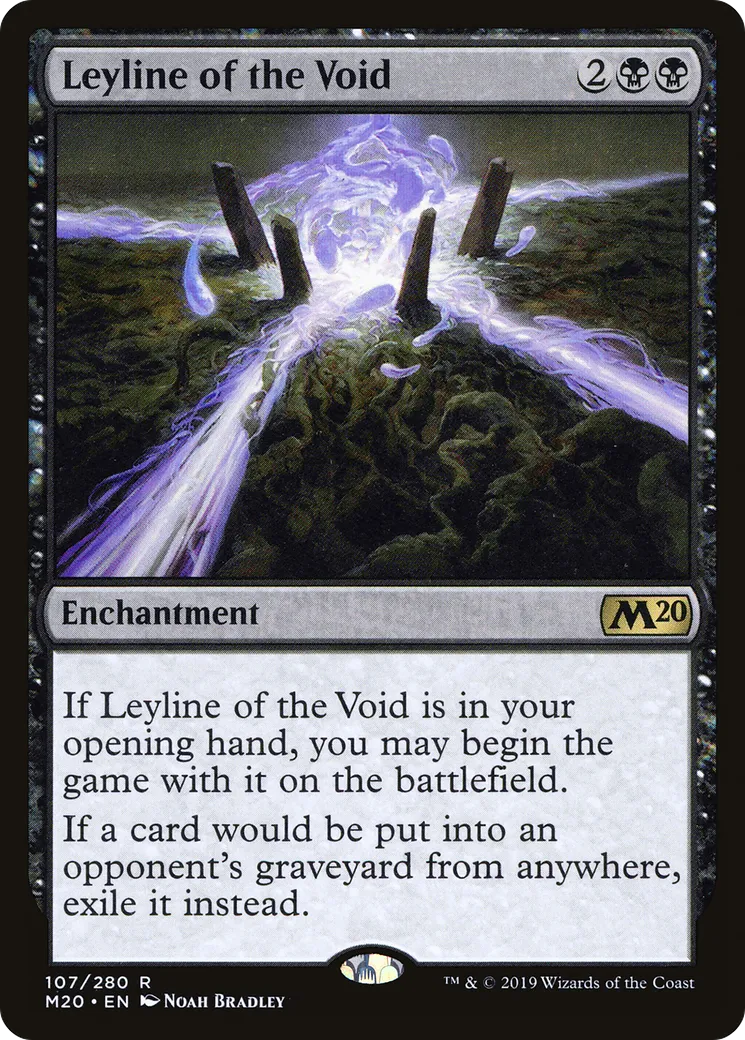 Leyline of the Void — Core Set 2020 — Magic: The Gathering