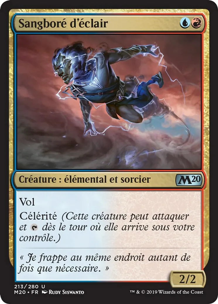 Sangboré d'éclair — Core Set 2020 — Magic: The Gathering
