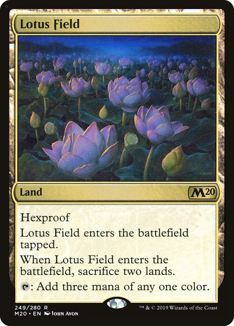 Lotus Field — Core Set 2020 — Magic: The Gathering