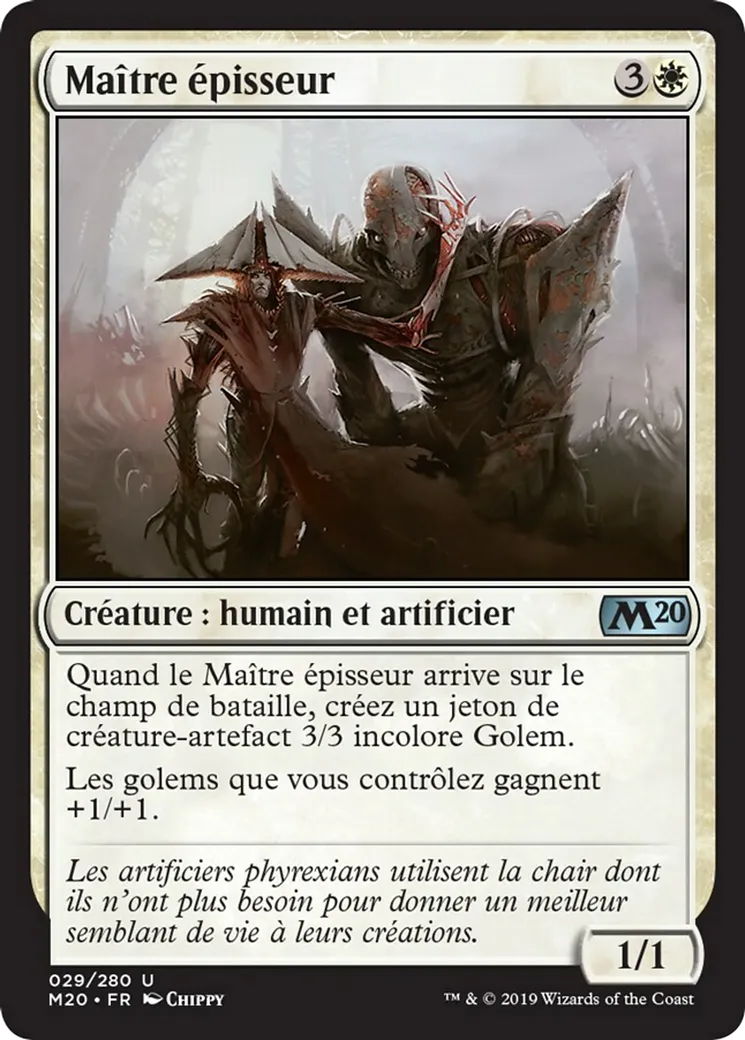 Maître épisseur — Core Set 2020 — Magic: The Gathering