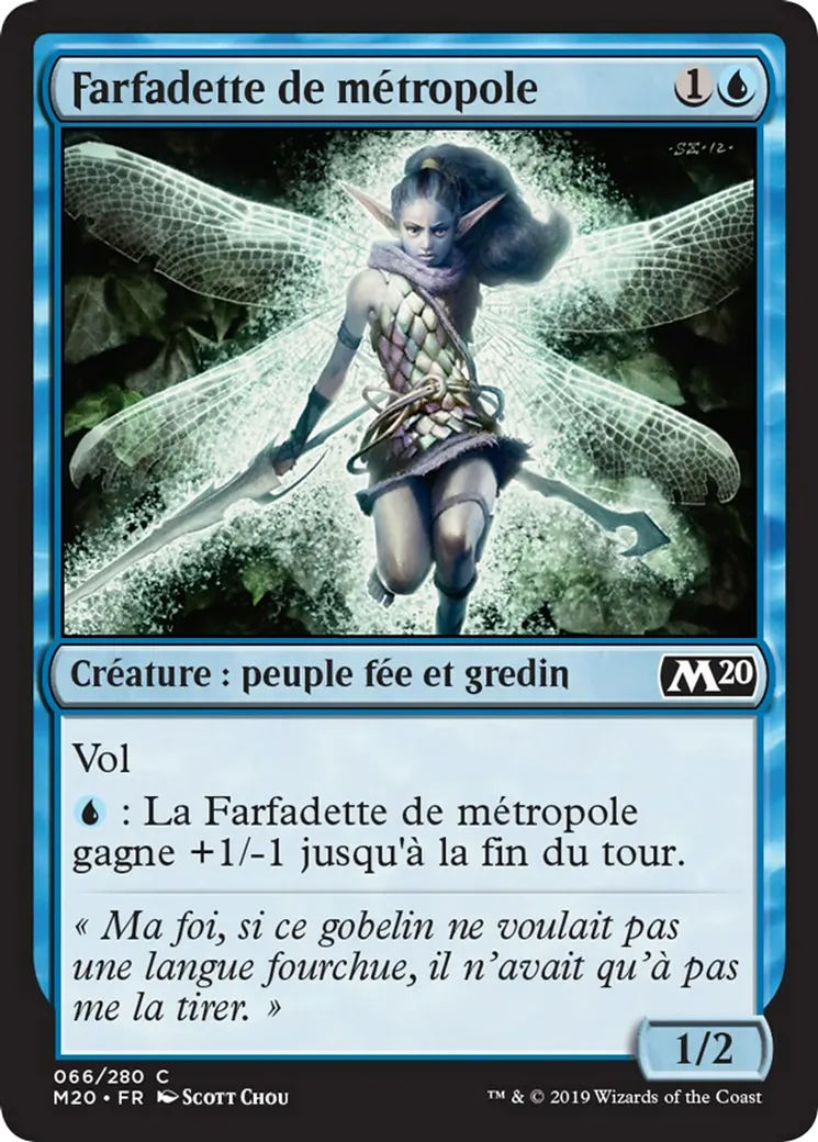 Farfadette de métropole — Core Set 2020 — Magic: The Gathering