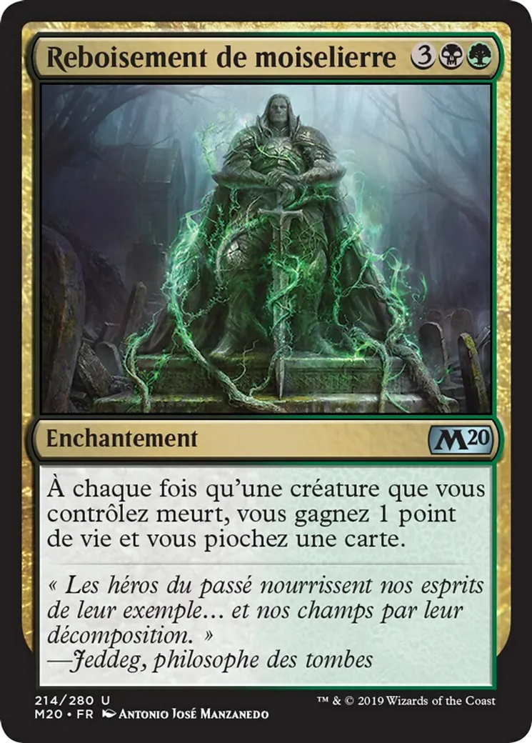Reboisement de moiselierre — Core Set 2020 — Magic: The Gathering