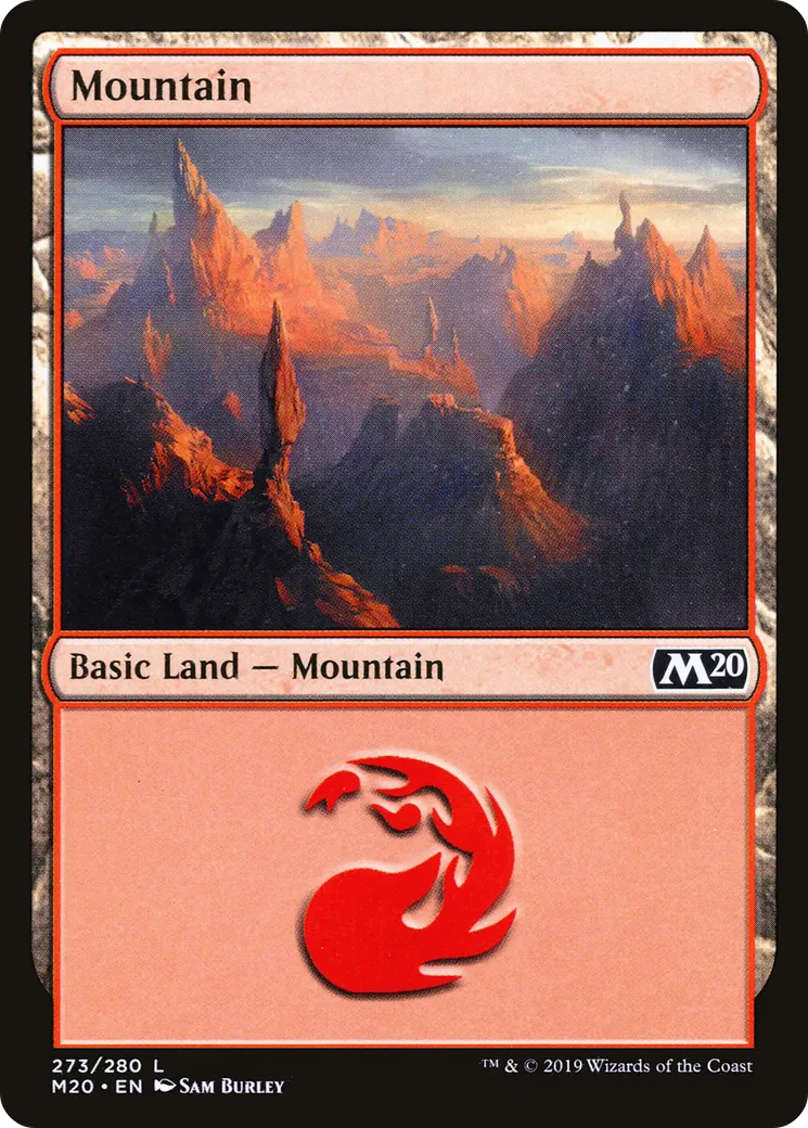 Mountain — Core Set 2020 — Magic: The Gathering