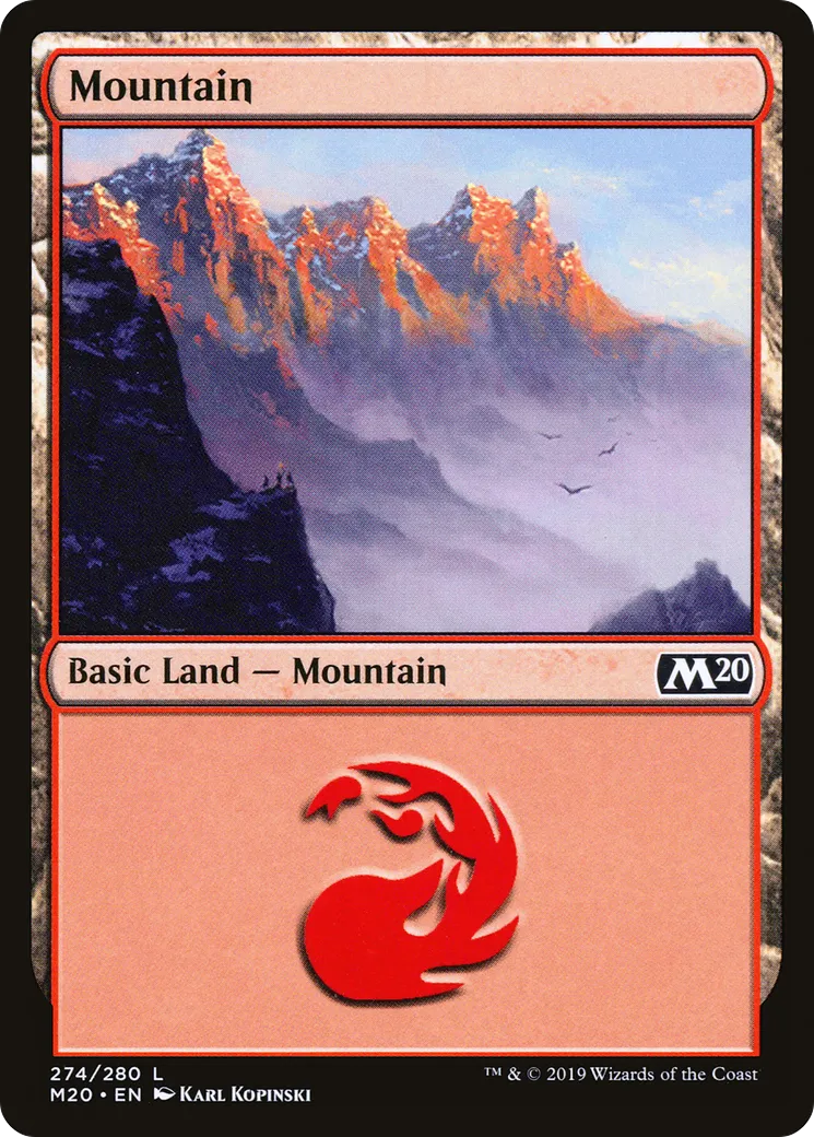 Montagne — Core Set 2020 — Magic: The Gathering